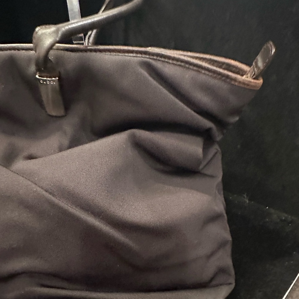 Gucci Dark Brown  Tote Bag with Leather Handles - Picture 9 of 16